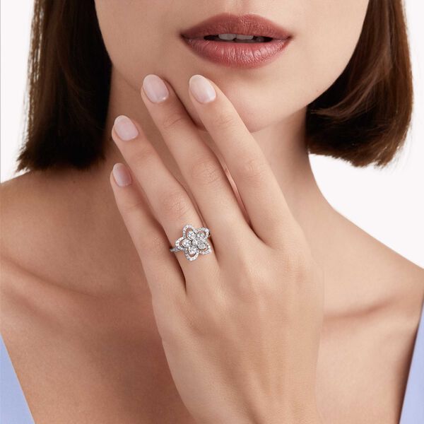 Wild Flower Diamond Ring, , hi-res