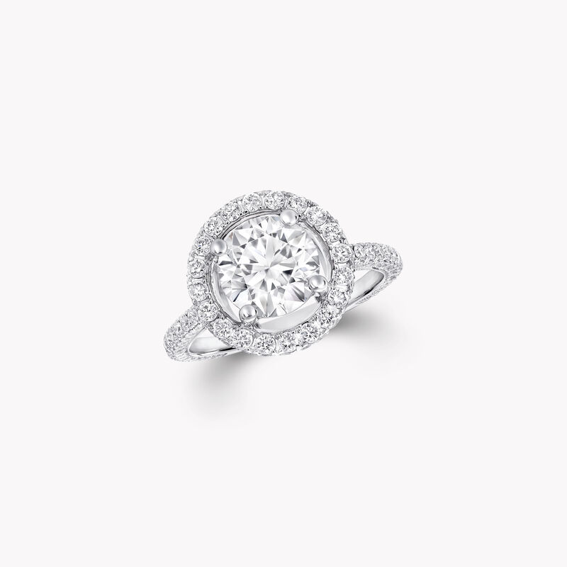 Constellation Round Diamond Engagement Ring, , hi-res