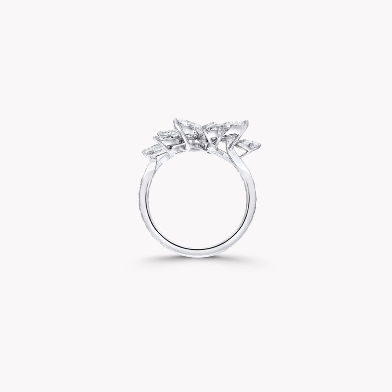 Pear Shape and Marquise Cut Diamond Ring, , hi-res