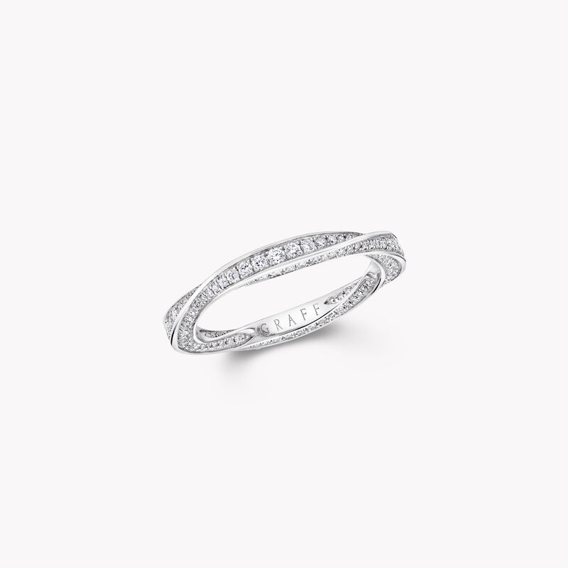 Spiral Pavé Diamond Band, , hi-res