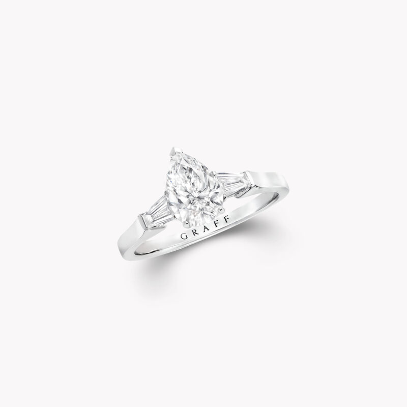 Promise Pear Shape Diamond Engagement Ring, , hi-res