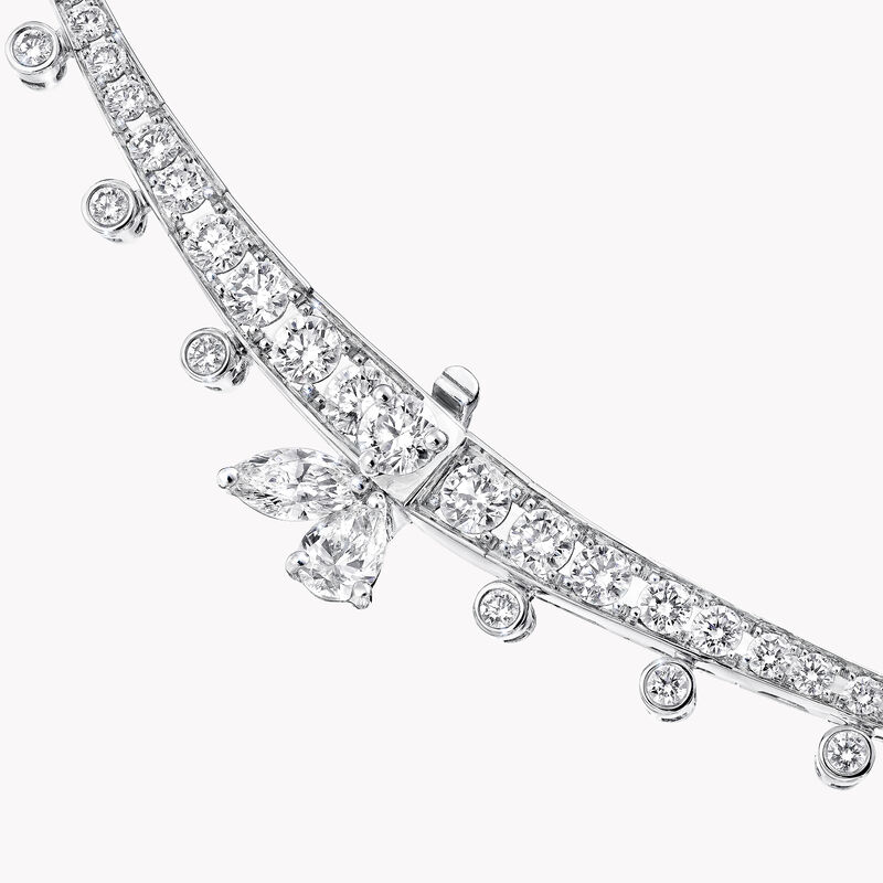 Carissa Diamond Drop Necklace
