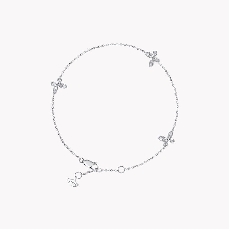 Pavé Butterfly Diamond Petite Bracelet, , hi-res