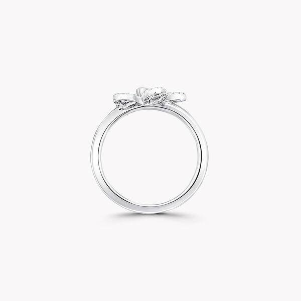 Mini Butterfly Silhouette Diamond Ring, , hi-res