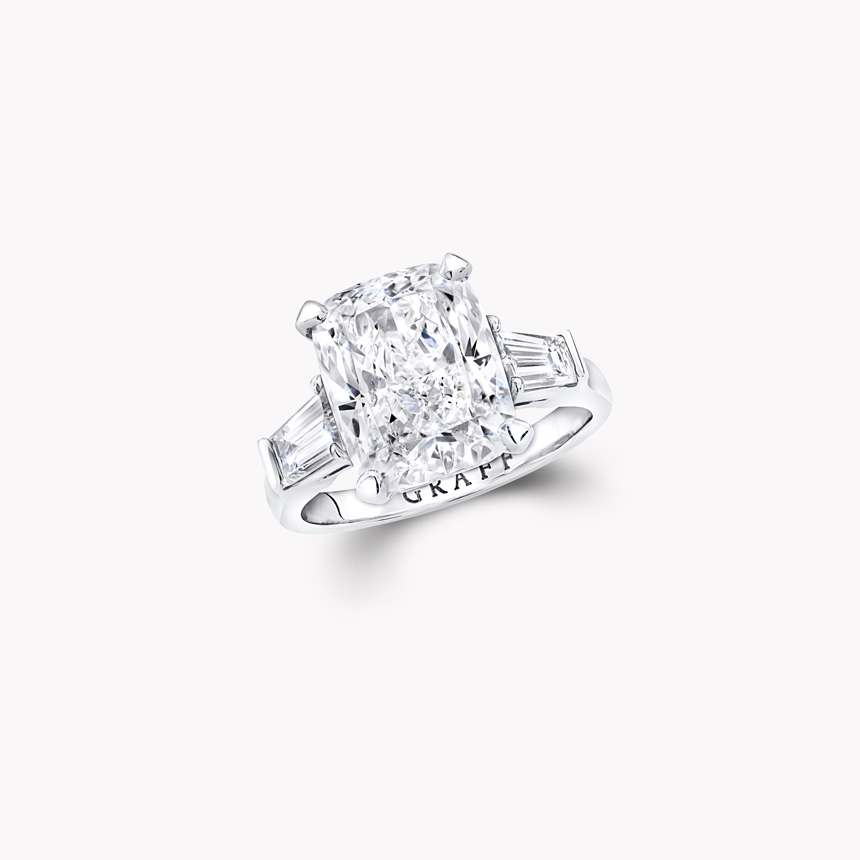 Cushion Cut Diamond High Jewellery Ring Graff