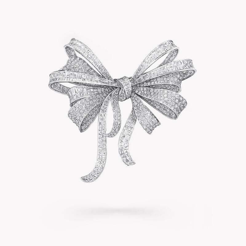 Tilda's Bow 高级珠宝钻石胸针