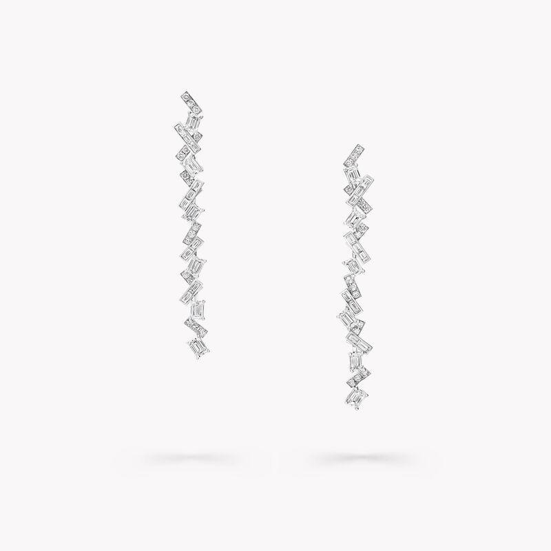 Threads Diamond Drop Earrings, , hi-res