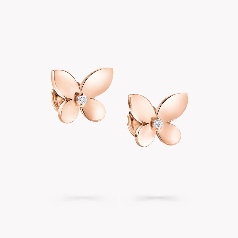 Mini Butterfly Stud Earrings, , hi-res