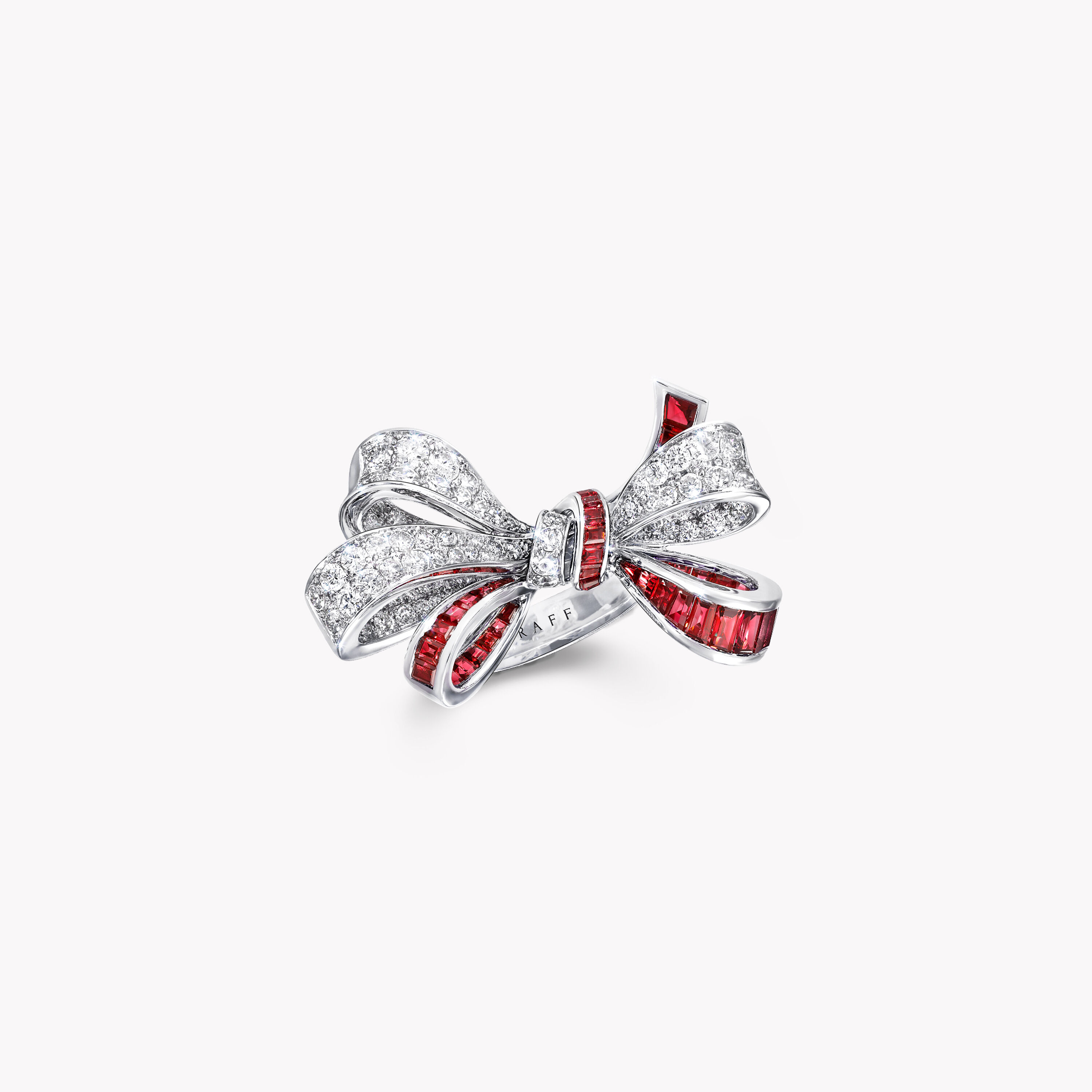 Christmas discount bow ring