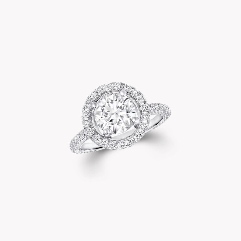 Constellation Round Diamond Engagement Ring, , hi-res