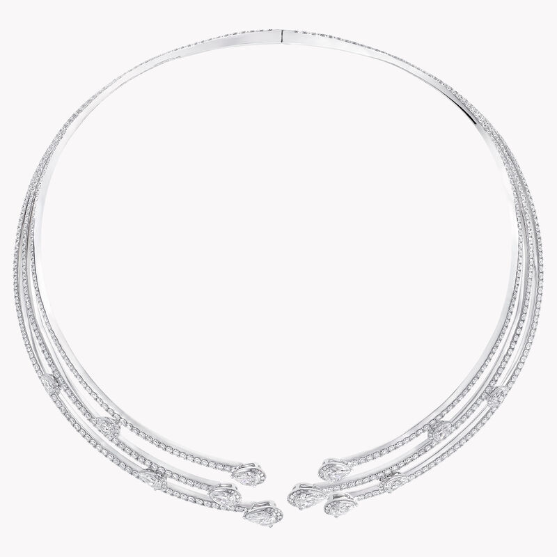 Duet Multi-strand Diamond Necklace