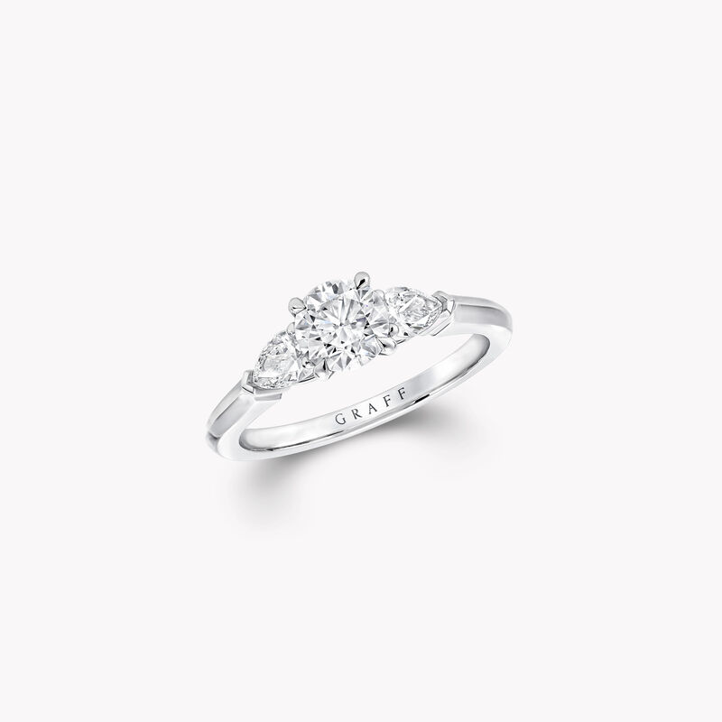 Promise圆形钻石订婚戒指 Promise圆形钻石订婚戒指