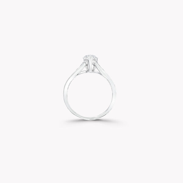 Flame Pear Shape Diamond Engagement Ring, , hi-res