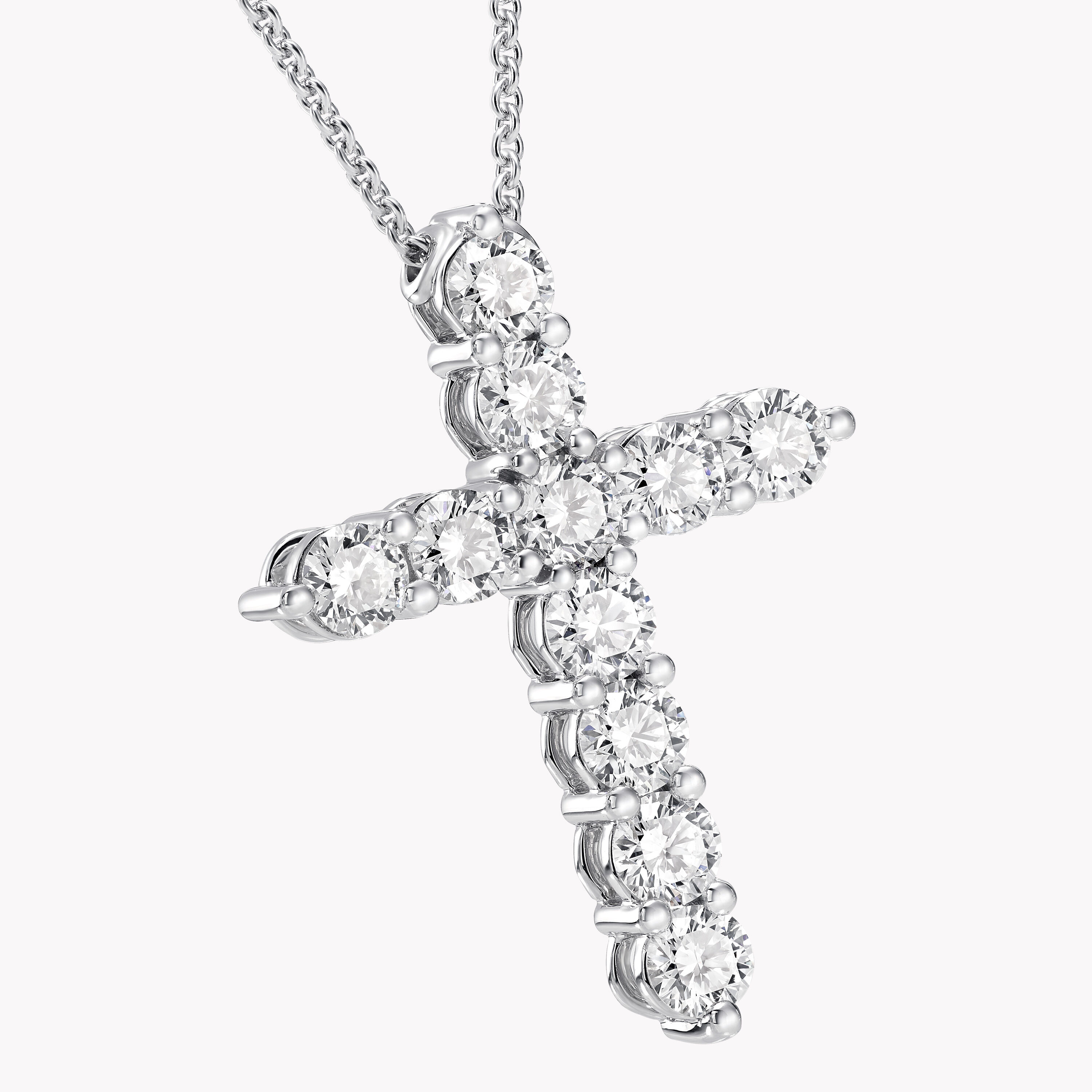 Unique diamond clearance cross necklaces
