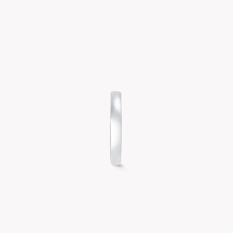 D Shape Wedding Band, , hi-res