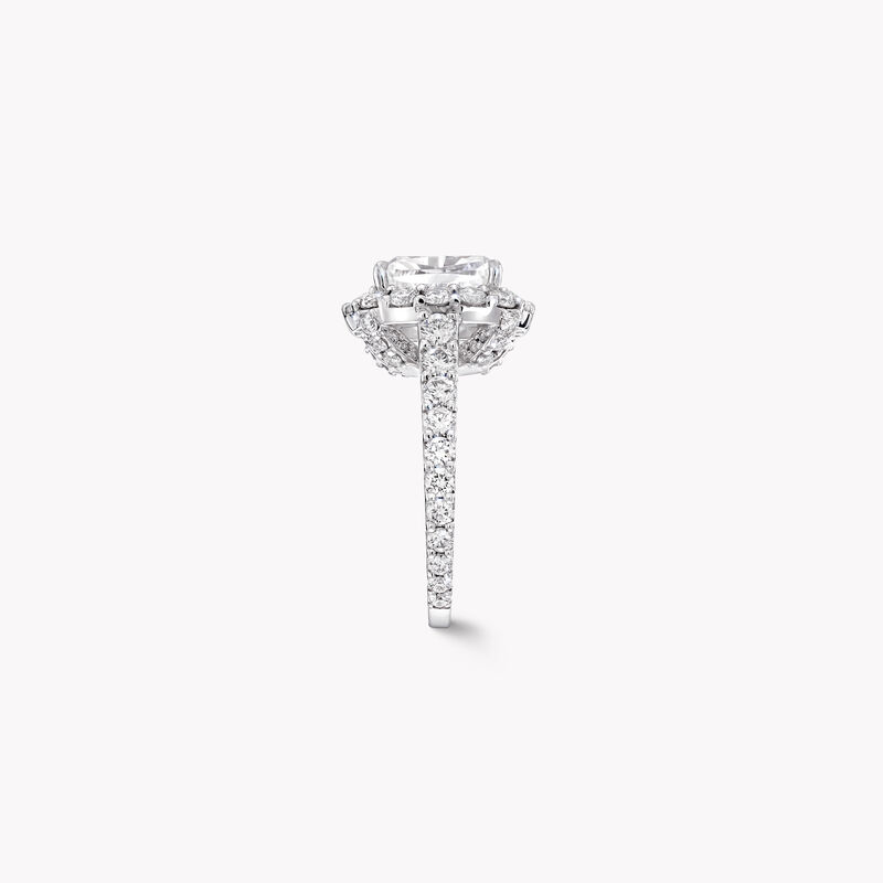 Icon Cushion Cut Diamond Engagement Ring, , hi-res