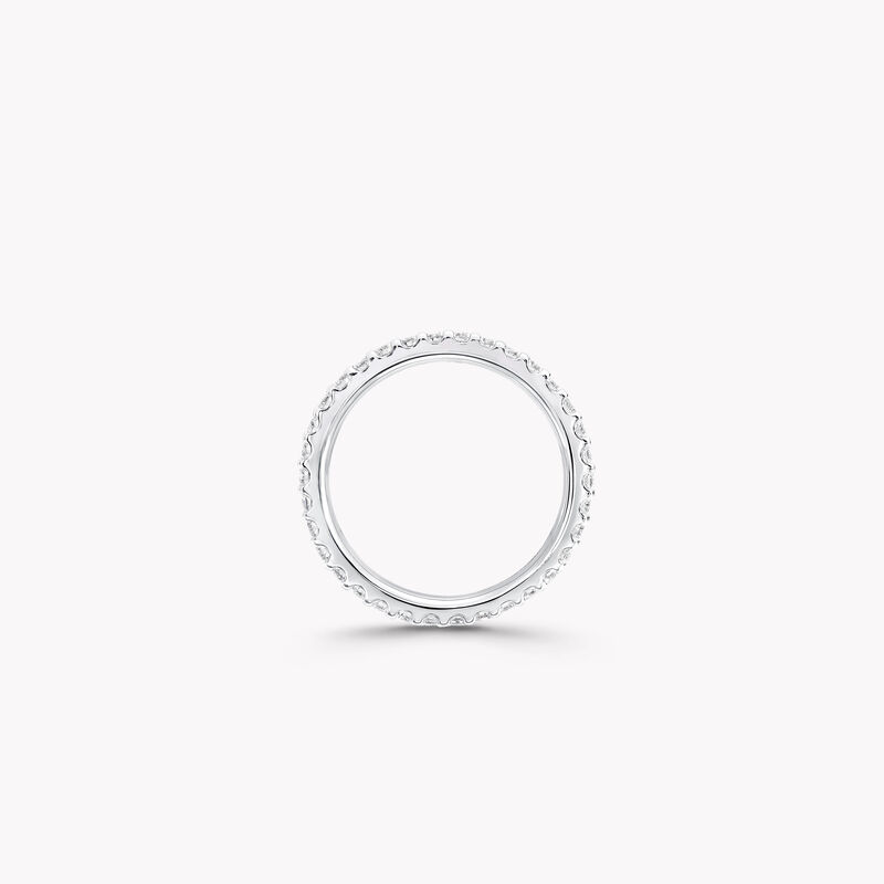 Round Diamond Wedding Band, , hi-res