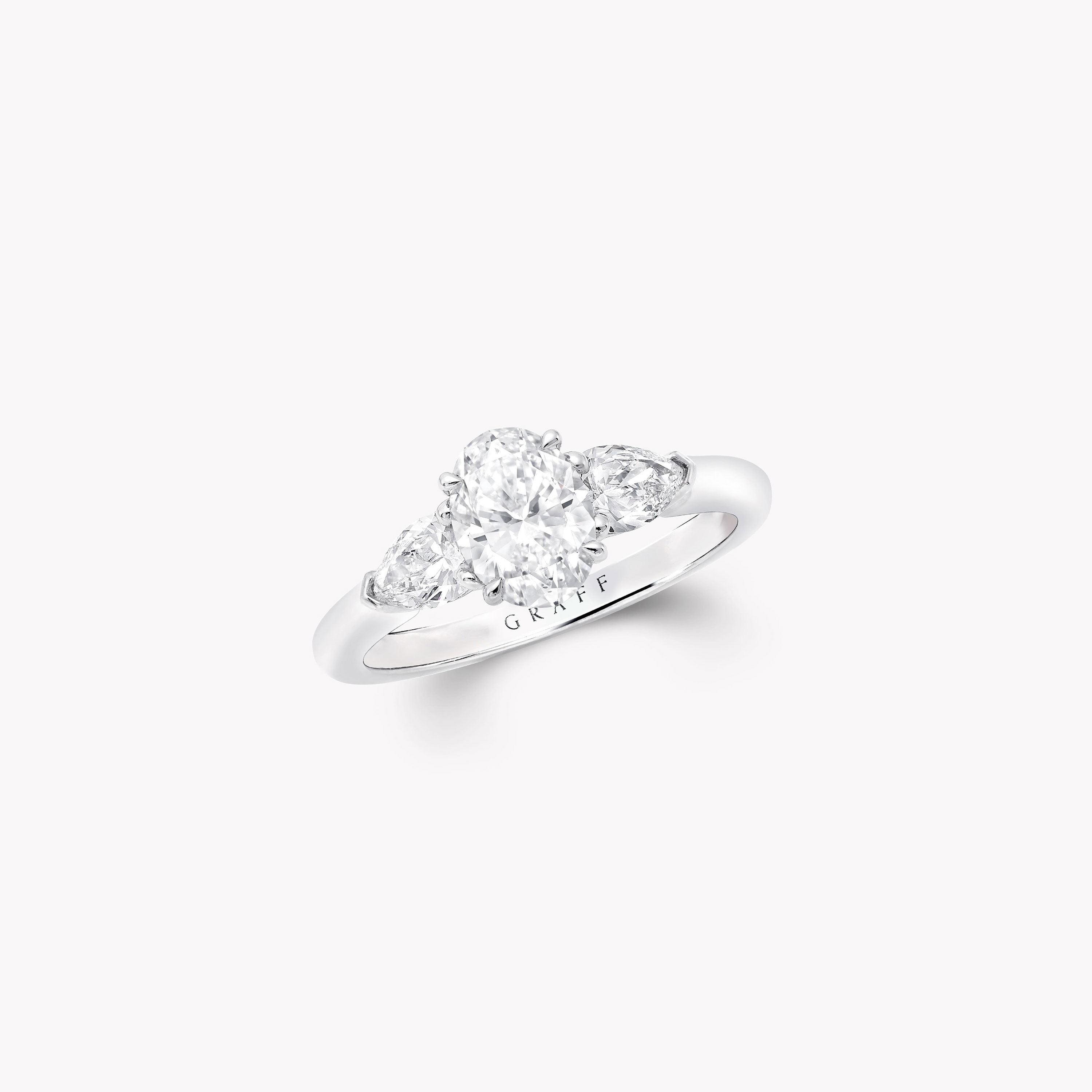 Side oval engagement 2025 rings