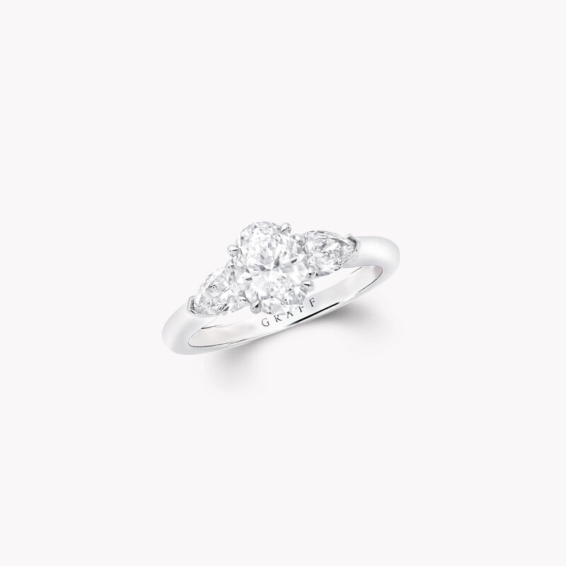 Promise Oval Diamond Engagement Ring, , hi-res