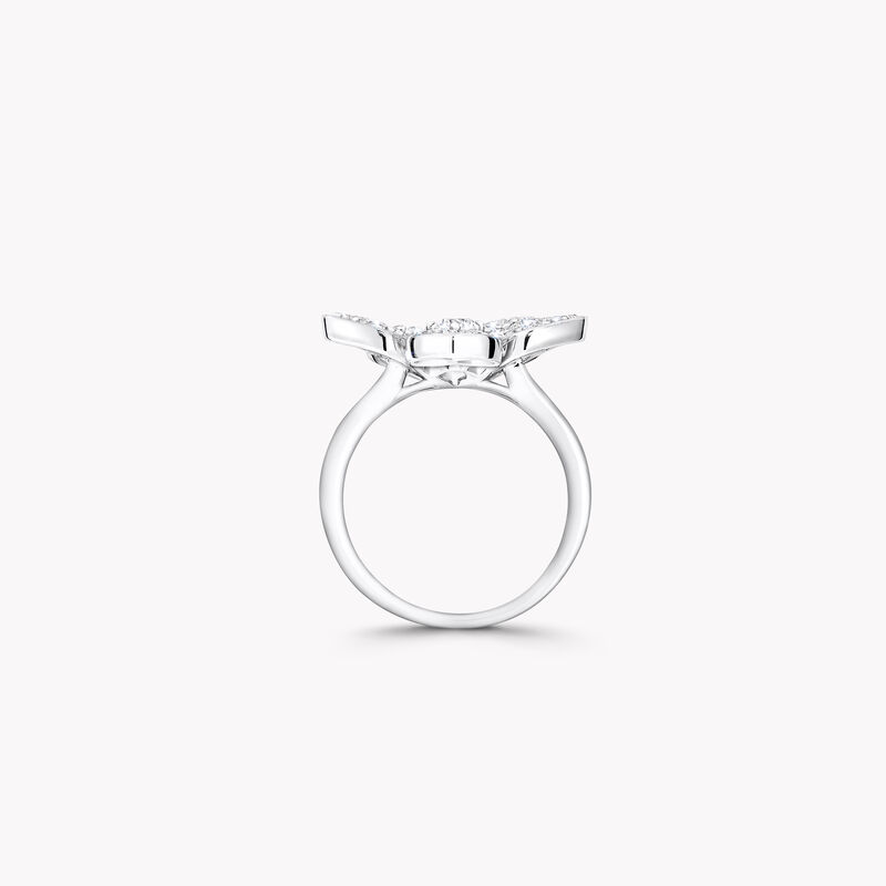 Wild Flower Large Pavé Diamond Ring, , hi-res