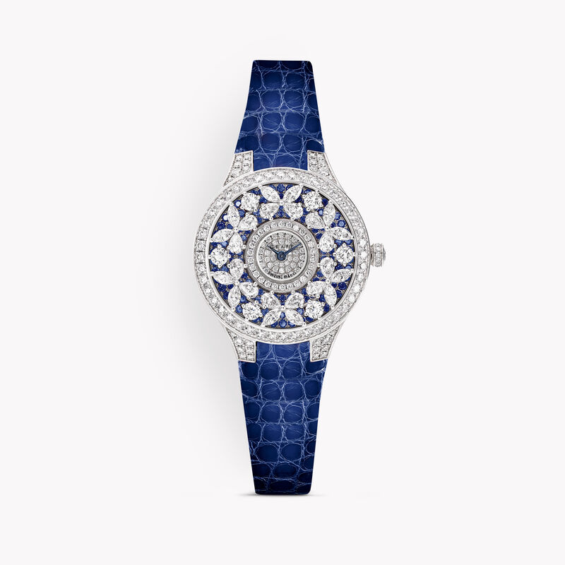 Classic Butterfly Diamond and Sapphire Watch, , hi-res