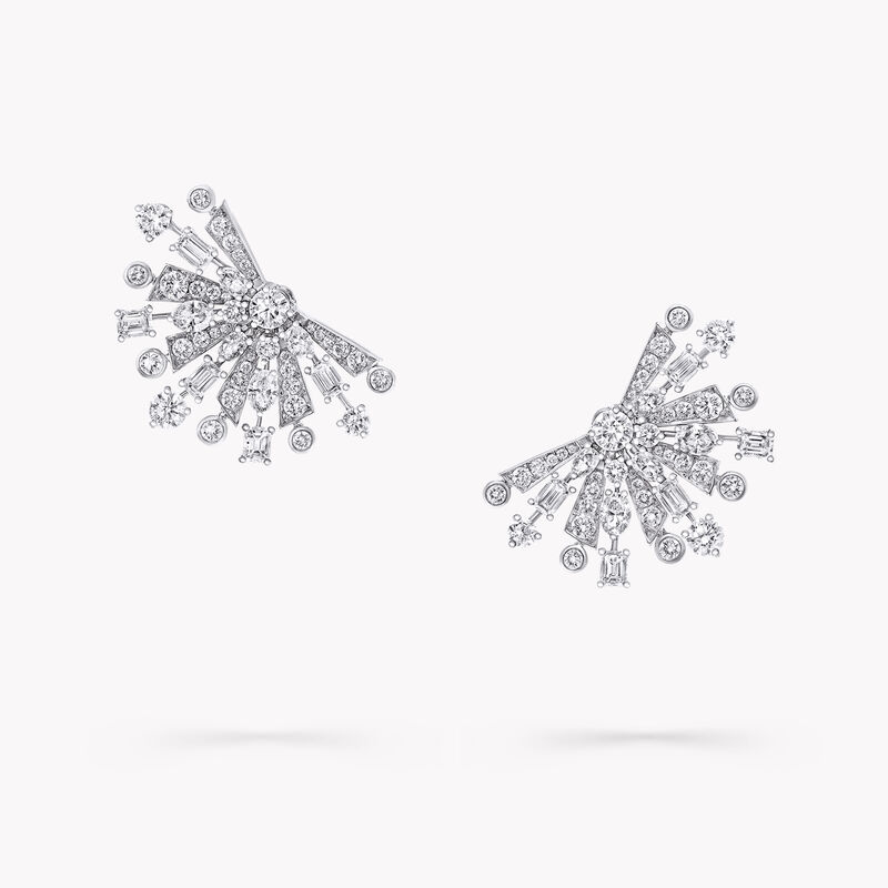 New Dawn Multi-Shape Diamond Stud Earrings, , hi-res