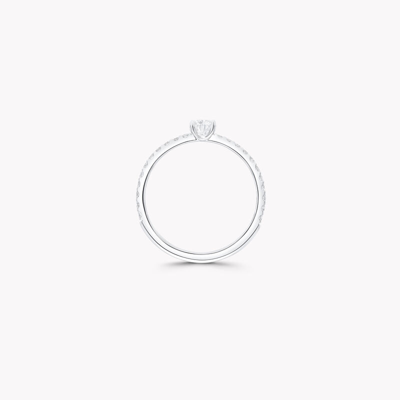 Foufou椭圆形钻石戒指