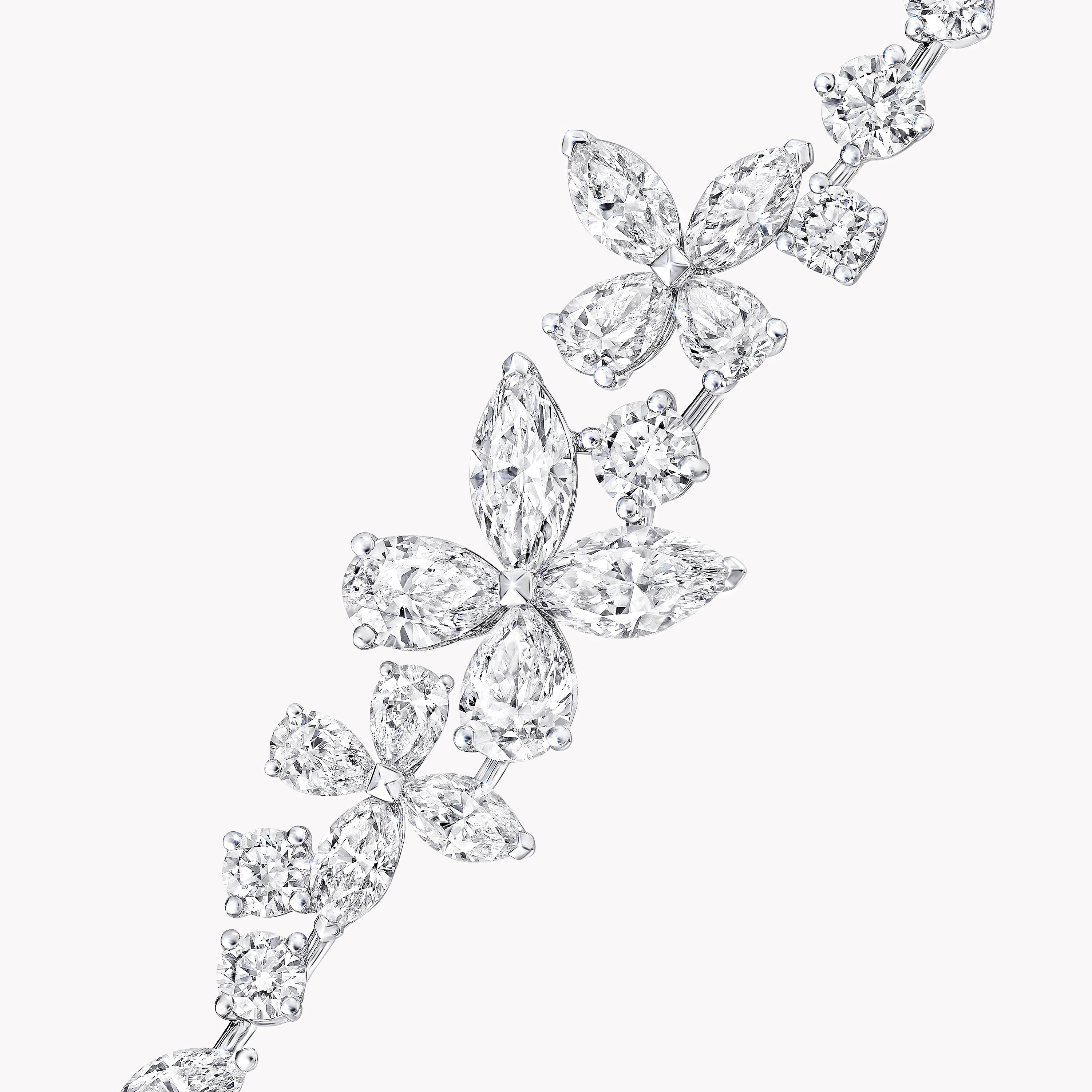 Diamond shop butterfly bracelet