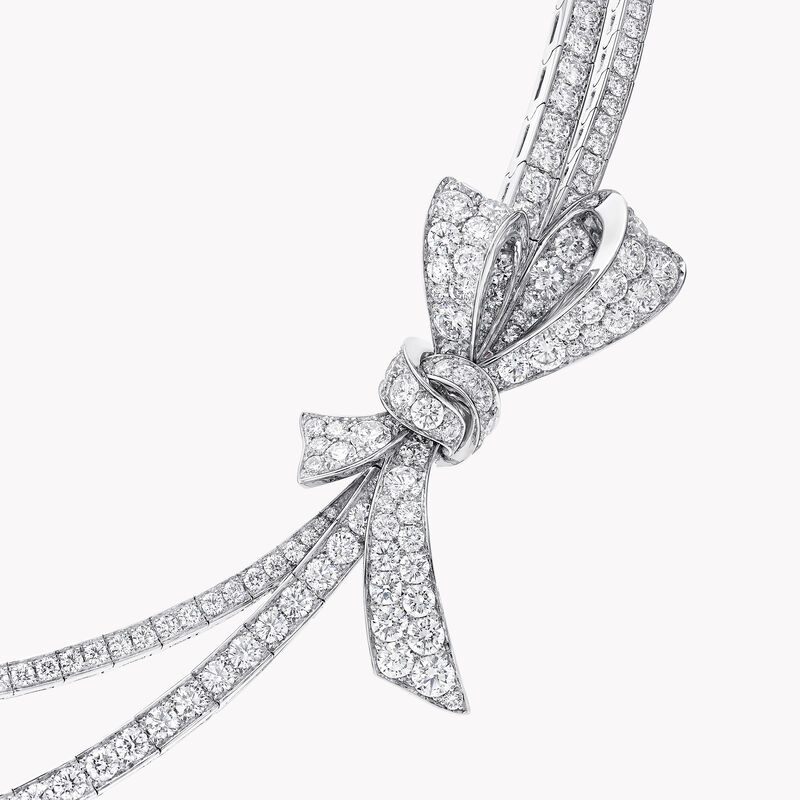 Tilda’s Bow Diamond Necklace