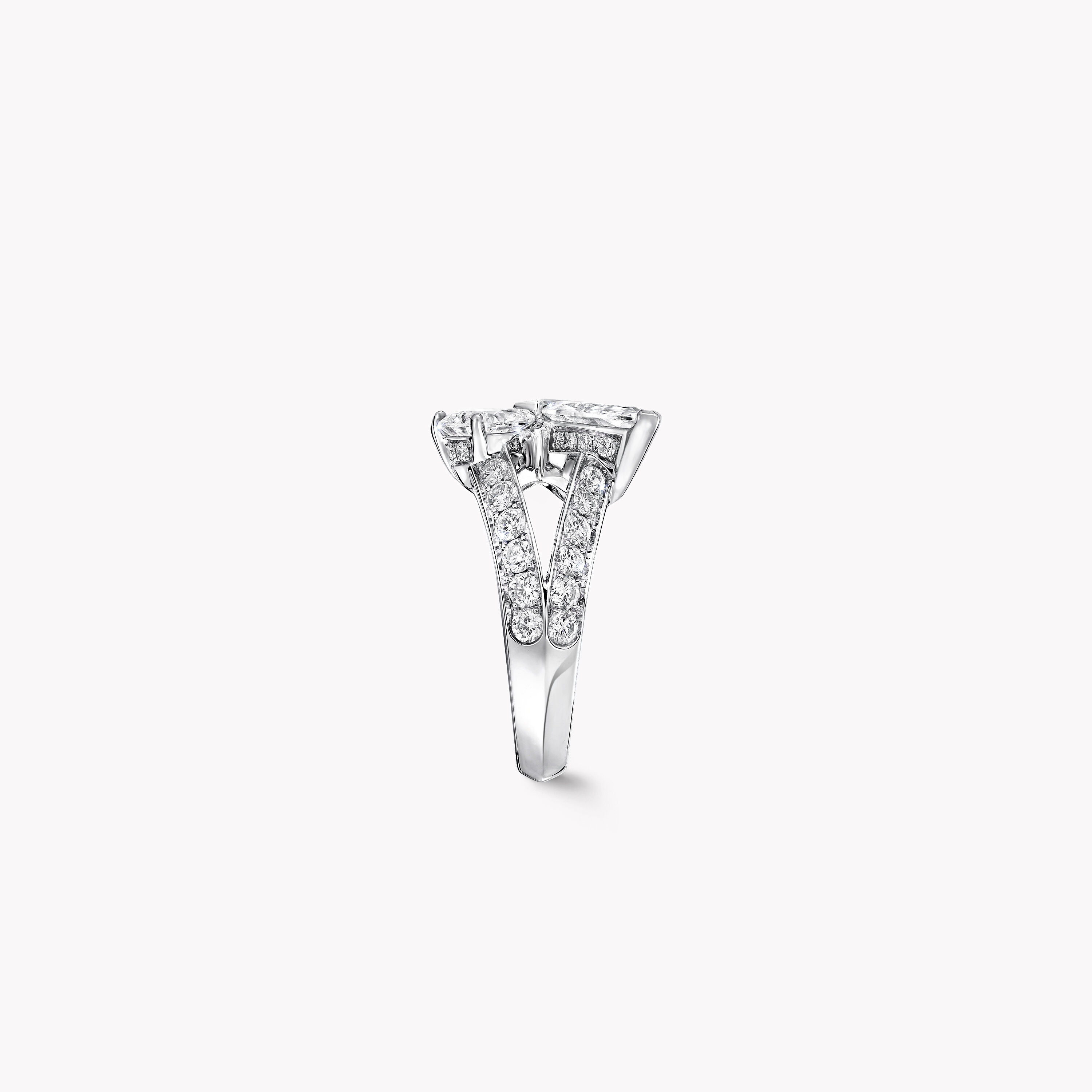 ITGNHFHA955E】GRAFF グラフ White Double Pave Diamond