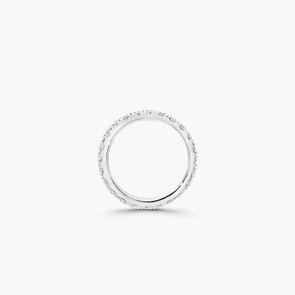 Castle Set Round Diamond Wedding Band, , hi-res