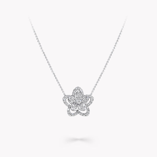 Wild Flower Diamond Pendant, , hi-res
