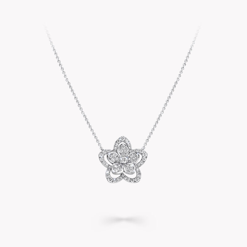 Wild Flower Diamond Pendant, , hi-res