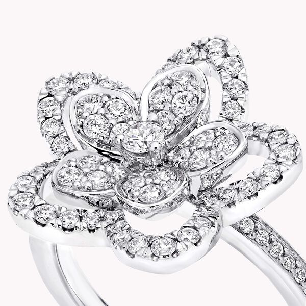 Wild Flower Diamond Ring, , hi-res