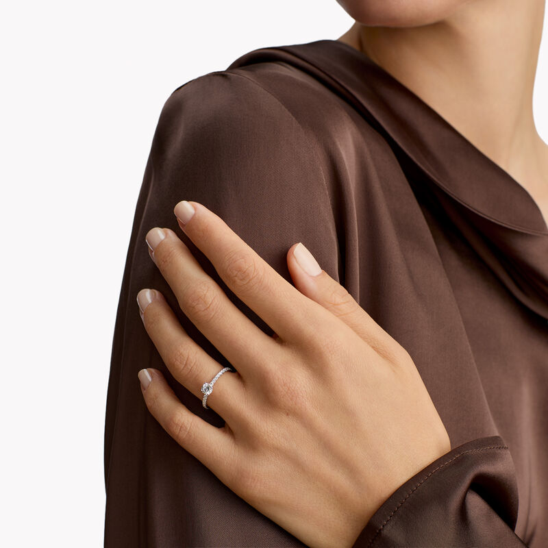 Foufou圆形钻石戒指