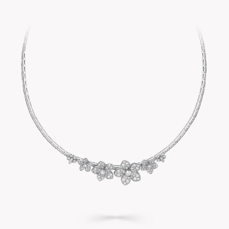 Wild Flower Diamond Necklace, , hi-res