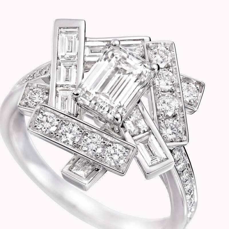 Threads Diamond Ring, , hi-res