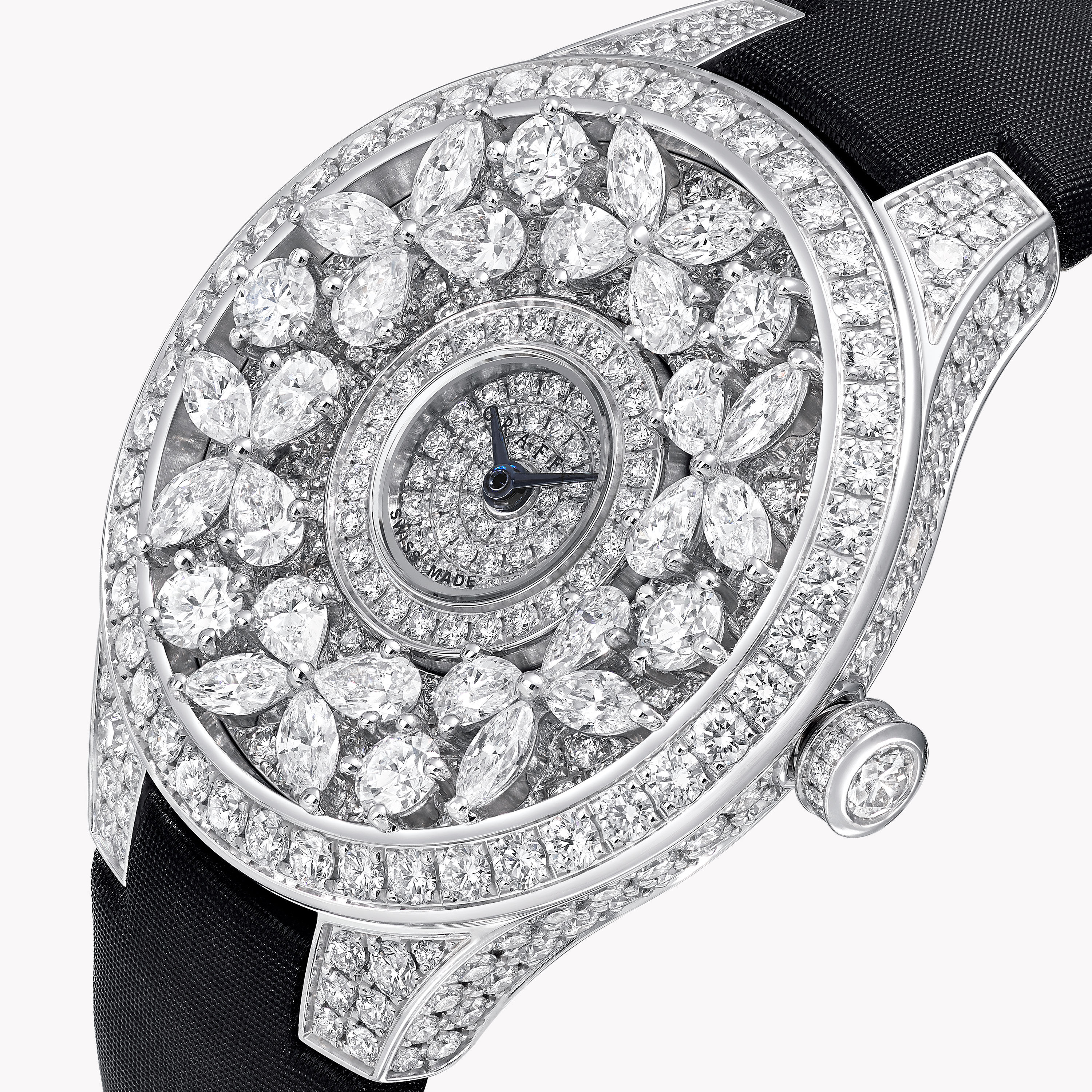 Diamond Ladies Watch Classic Butterfly Graff