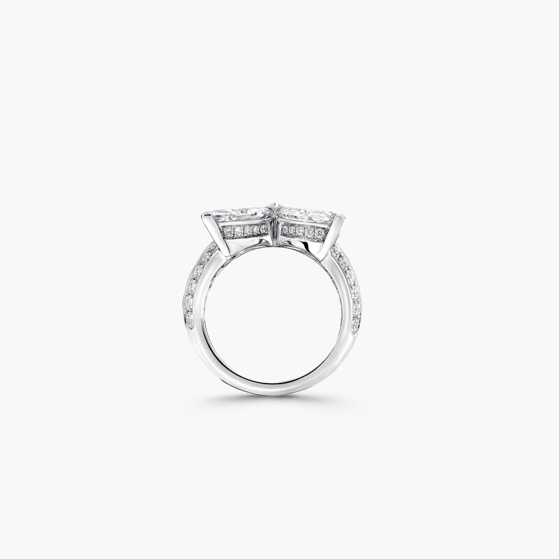Classic Butterfly Diamond Ring, , hi-res