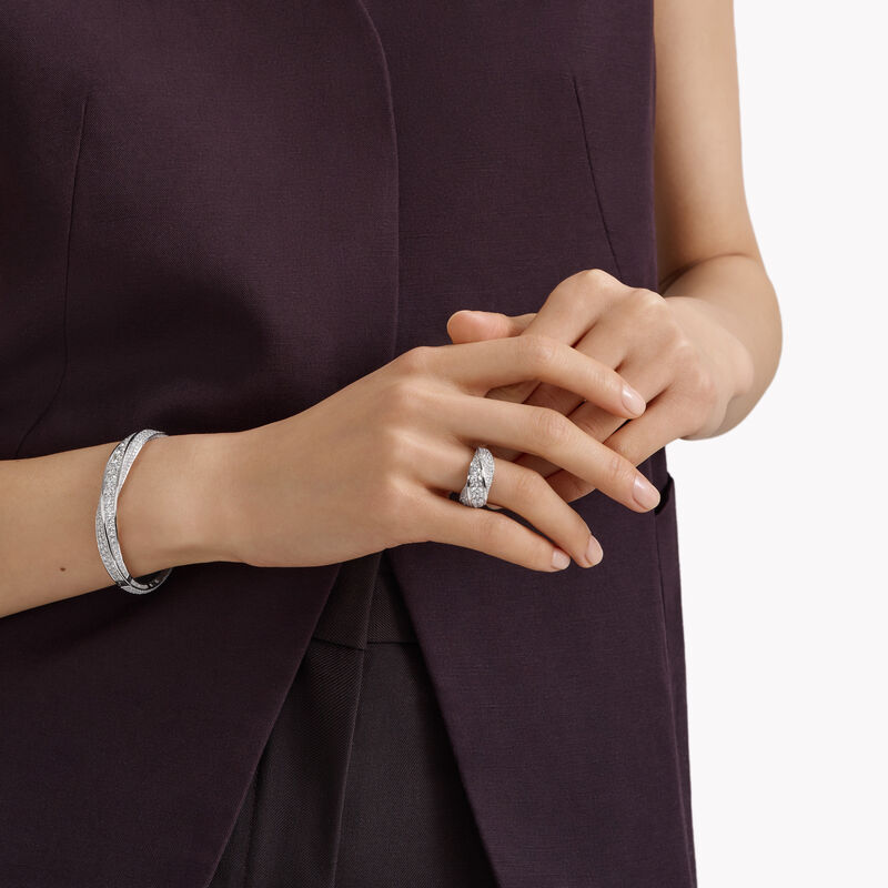 Spiral系列钻石手镯