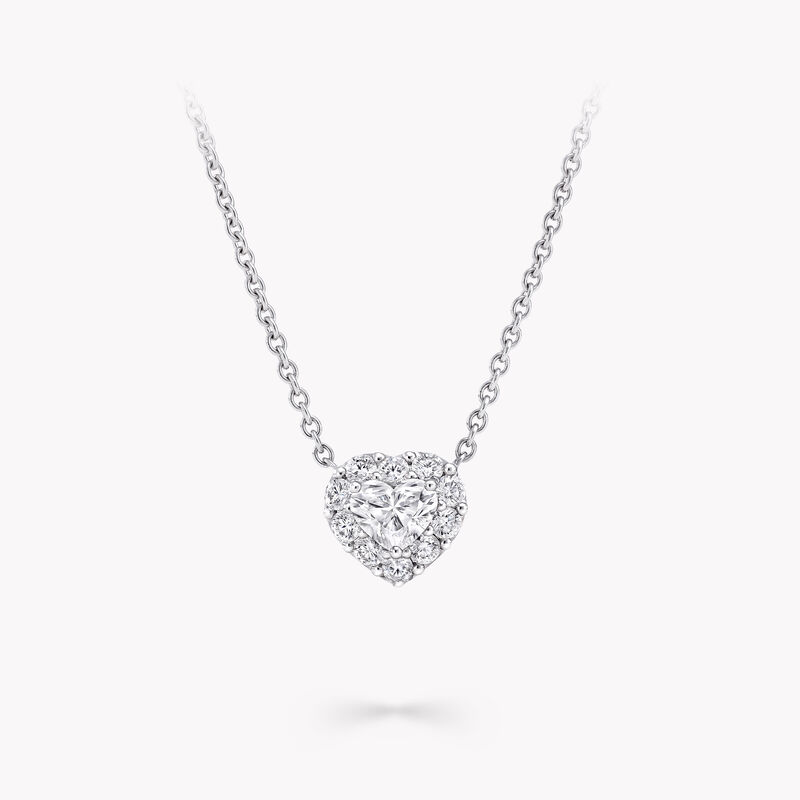 Icon Heart Shape Diamond Pendant, , hi-res