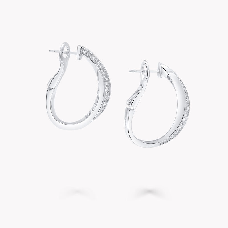 Spiral系列钻石耳环