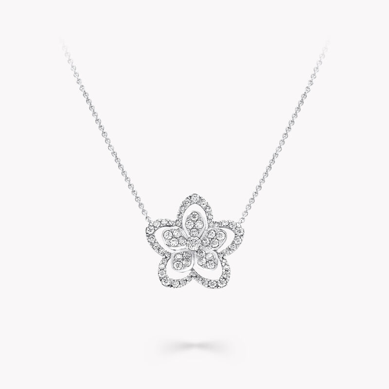 Wild Flower Large Diamond Pendant, , hi-res