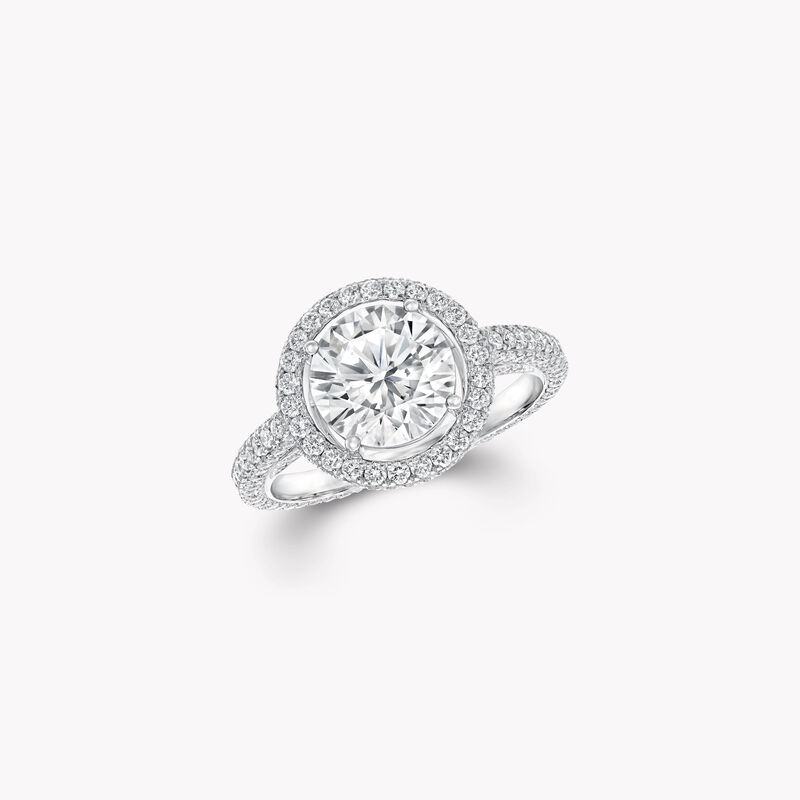 Constellation Round Diamond Engagement Ring, , hi-res