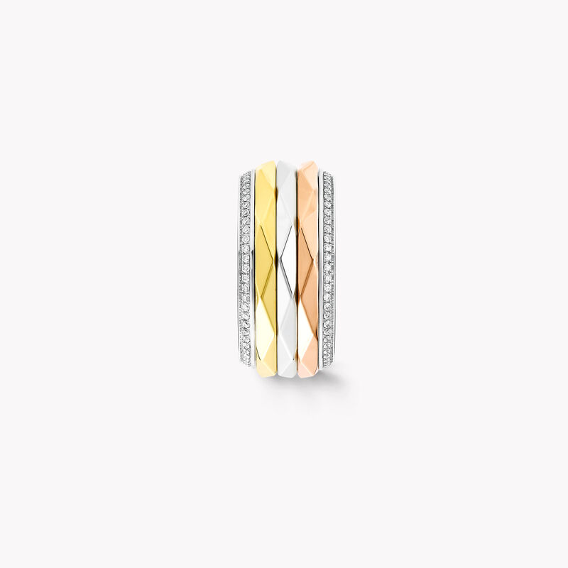 Laurence Graff Signature Triple Spinning Diamond Band, , hi-res
