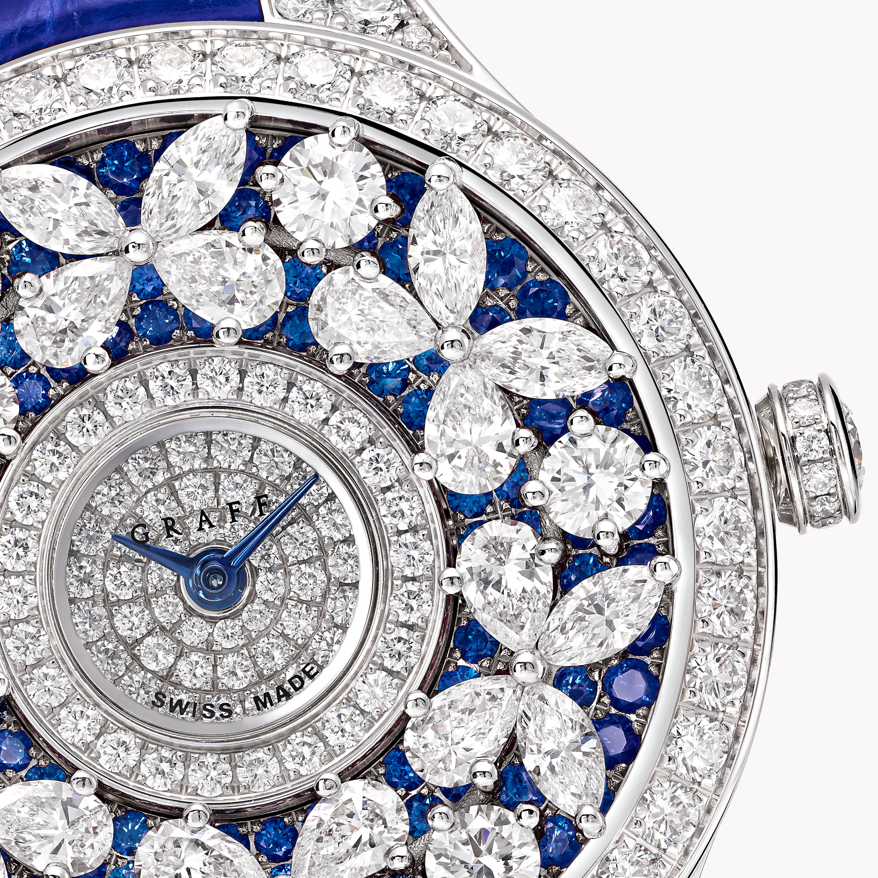 Sapphire hotsell diamond watch