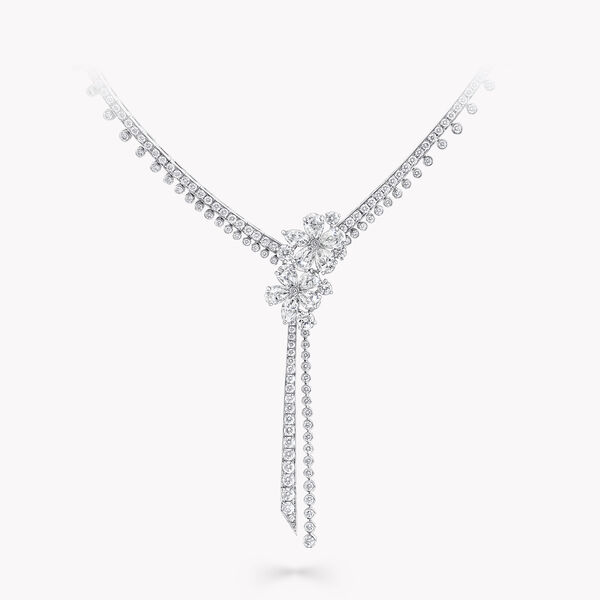 Carissa Diamond Drop Necklace, , hi-res