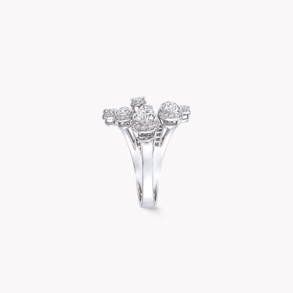 Duet Pear Shape Diamond Ring, , hi-res