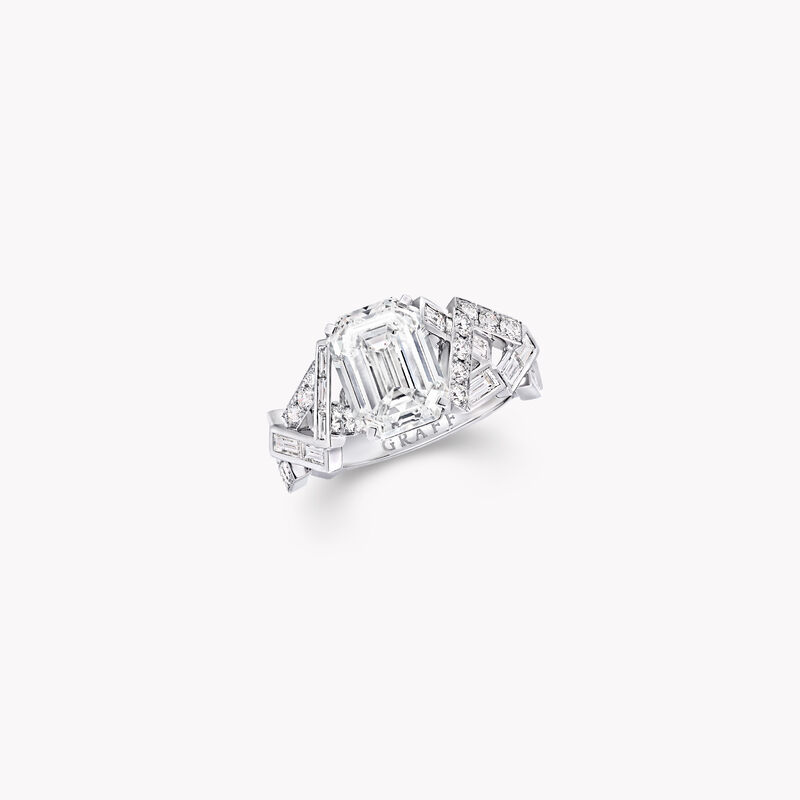 Threads Solitaire Diamond Ring, , hi-res