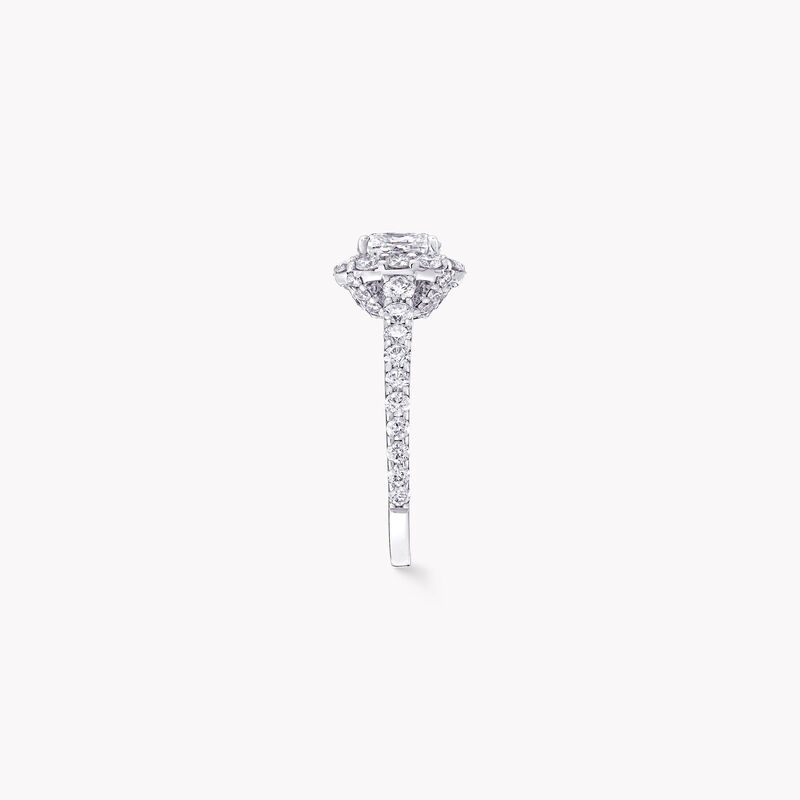 Icon Cushion Cut Diamond Engagement Ring, , hi-res